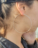 14kt Gold filled hoops & silver hoops Sale item