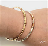 JQIN 14k yellow gold filled bangle