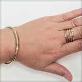 JQIN 14k yellow gold filled bangle