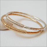 JQIN 14k yellow gold filled bangle