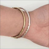 JQIN 14k yellow gold filled bangle