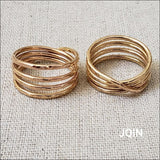 JQIN 4 layer infinity ring - rings