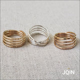 JQIN 4 layer infinity ring - rings