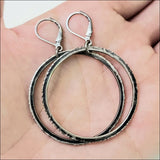 JQIN antique effected earrings