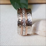 JQIN meditation spinning ring - rings