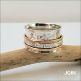 JQIN meditation spinning ring - rings