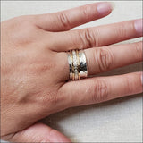 JQIN meditation spinning ring - rings