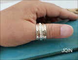 JQIN meditation spinning ring - rings