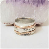 JQIN meditation spinning ring - rings