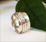 JQIN meditation spinning ring - rings