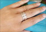 JQIN single spinner meditation ring - rings