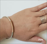 JQIN solid sterling silver bangle - bangle