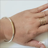 JQIN solid sterling silver bangle - bangle