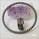 JQIN twisted solid sterling silver bangles - bangle