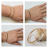 JQIN solid sterling silver bangle
