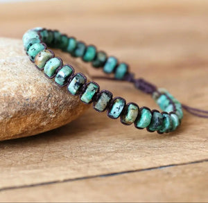 African Jasper gemstone bracelet