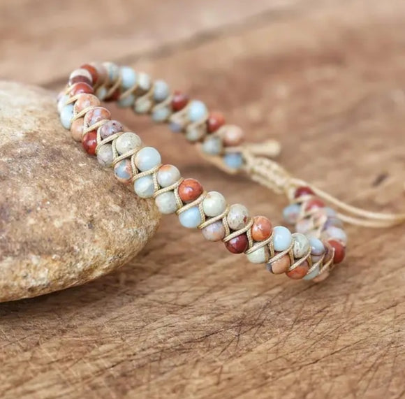 Jasper Gemstone bracelet