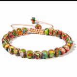 Rainbow imperial Jasper bracelet