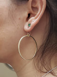 JQIN large  earrings