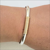 Handcrafted solid Sterling silver cuffs - bangle