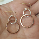 Interlocking earrings - earrings