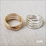 JQIN 4 layer infinity ring - rings