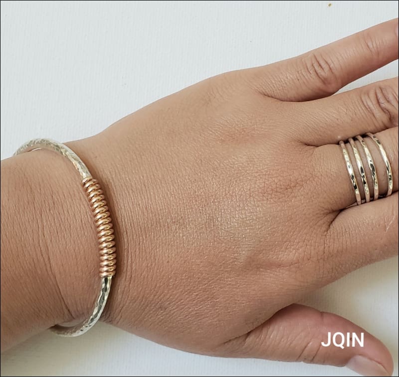 『Arizona bangle 銀金』 Arizona bangle 銀金』 14k Gold Over Silver & Cubic Zirconia