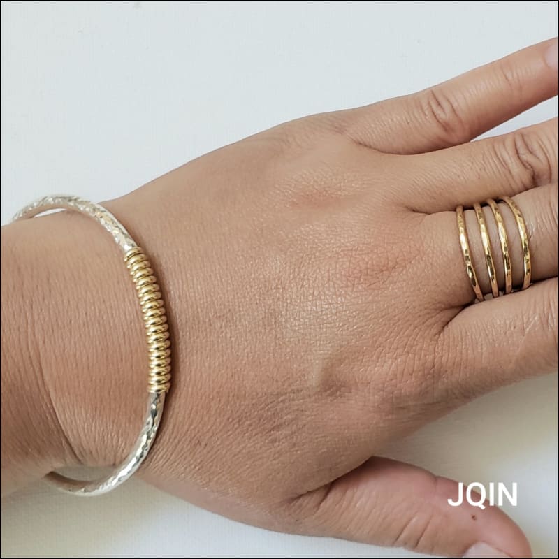 『Arizona bangle 銀金』 YB5588OX-apm-monaco-statement-